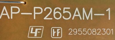 FUENTE DE PODER PARA TV SONY / NUMERO DE PARTE 100980031 / 1-009-800-31 / AP-P265AM-1 / GL12B / AP-P265AM-1 A / 2955082301 / PANEL YDBM050CCU11 / MODELO KD-50X85K / KD50X85K - Imagen 2